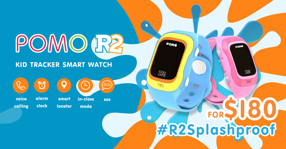 POMO International launches a GPS watch for children
